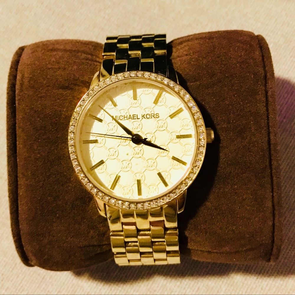 Michael Kors Gold Stainless Steel Watch